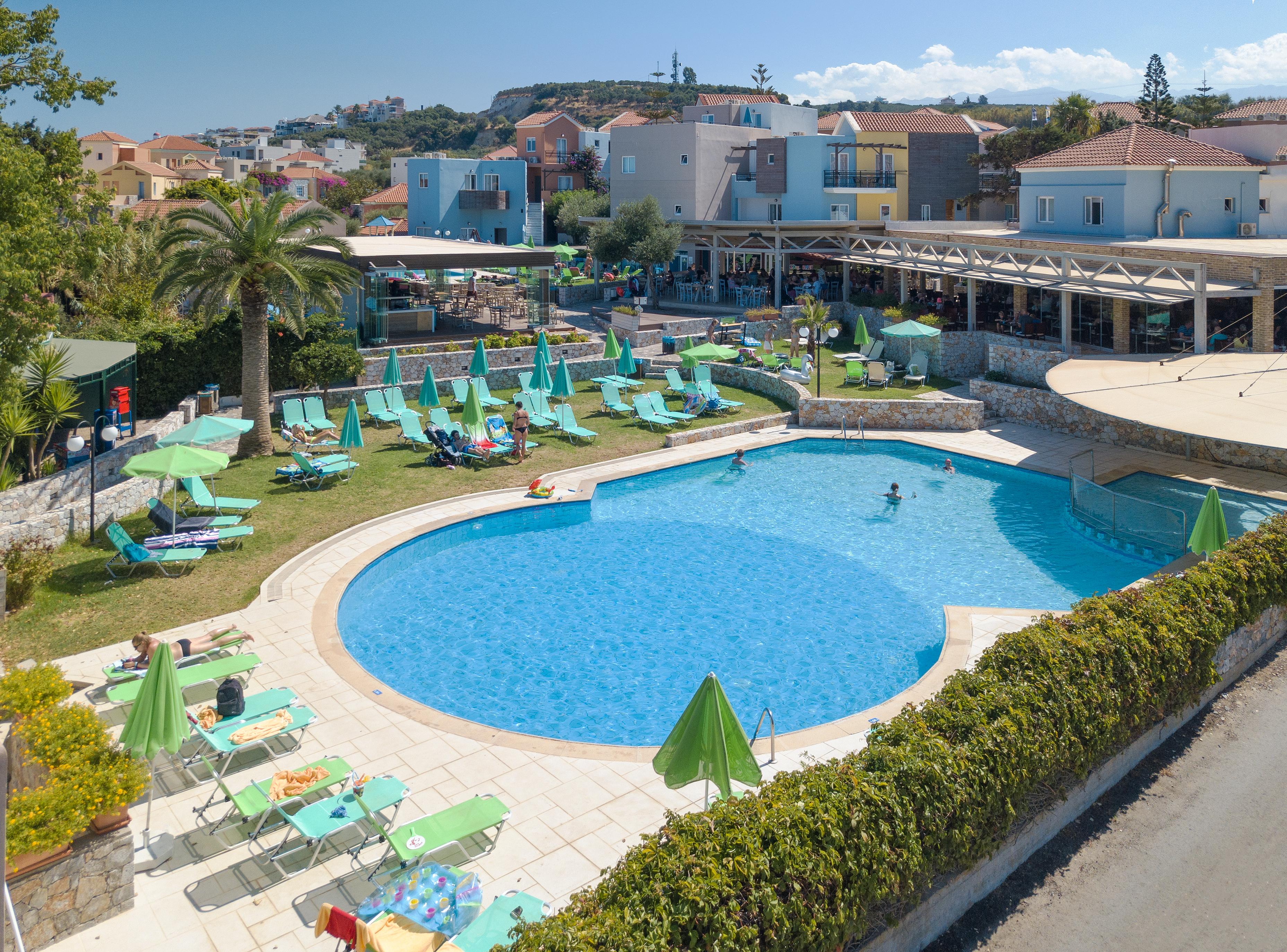 Iolida Village Water Park Hotel Agia Marina Eksteriør bilde